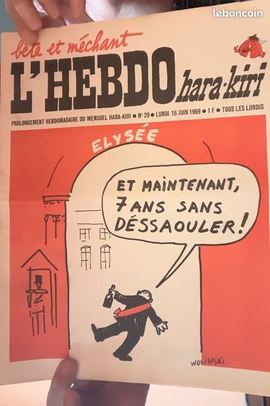 L'Hebdo Hara-Kiri - n° 20 (1969) (image 1)