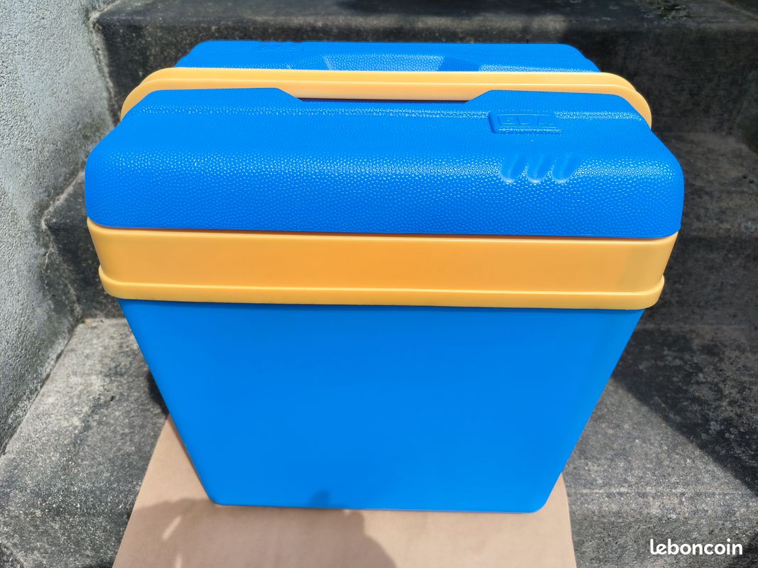 Glacière Vintage Orange - Bouteille Isotherme En Plastique