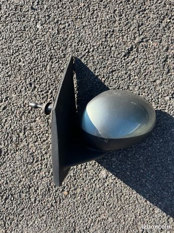 Rétroviseur Extérieur Gauche MANUEL Pour Citroën C1 / Peugeot 107 / Toyota Aygo (2005-2014) - Référence 00008153TN - Gris