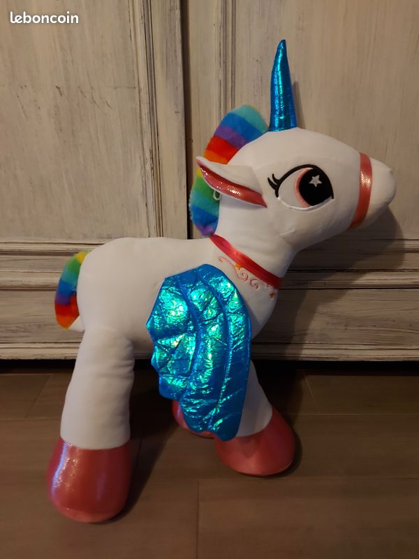 Peluche géante Licorne multicolore NEUF Jeux Jouets