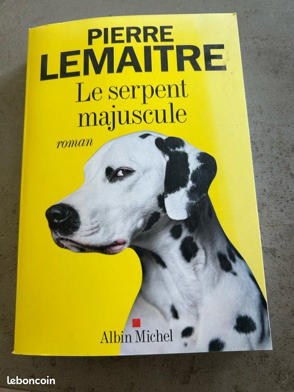 Livre «  le Serpent Majuscule «  de Pierre Lemaître (image 2)