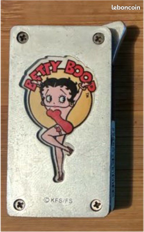 Briquet Betty Boop vintage – rechargeable – collection