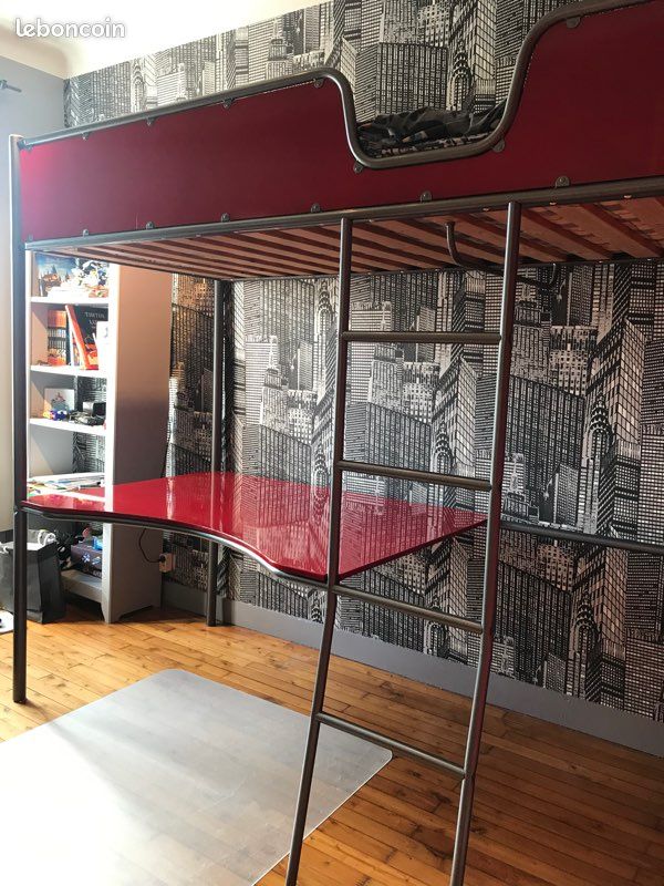 Lit enfant bureau mezzanine (image 1)
