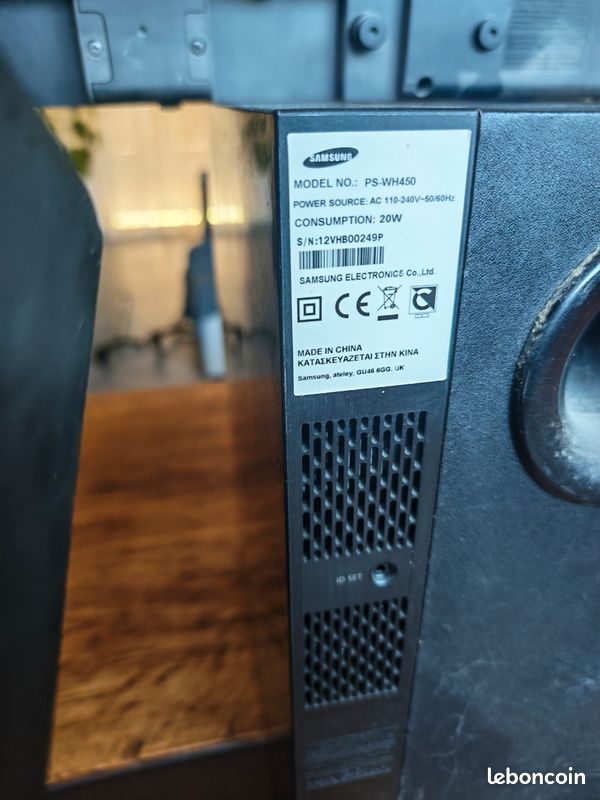 Barre de son Samsung HW-H430 + caisson de basses (image 2)