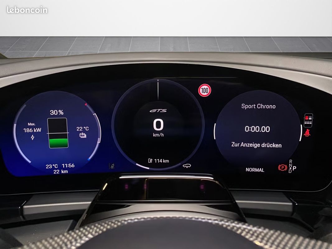 Porsche Macan II GTS 571 CH 100 KWH Gris ardoise Néo FULL LOA A PARTIR DE 1000  MOIS (image 8)