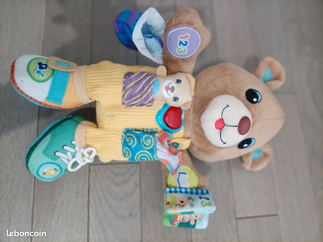 Ours Gaspard 1,2,3 habille-moi VTech (image 3)