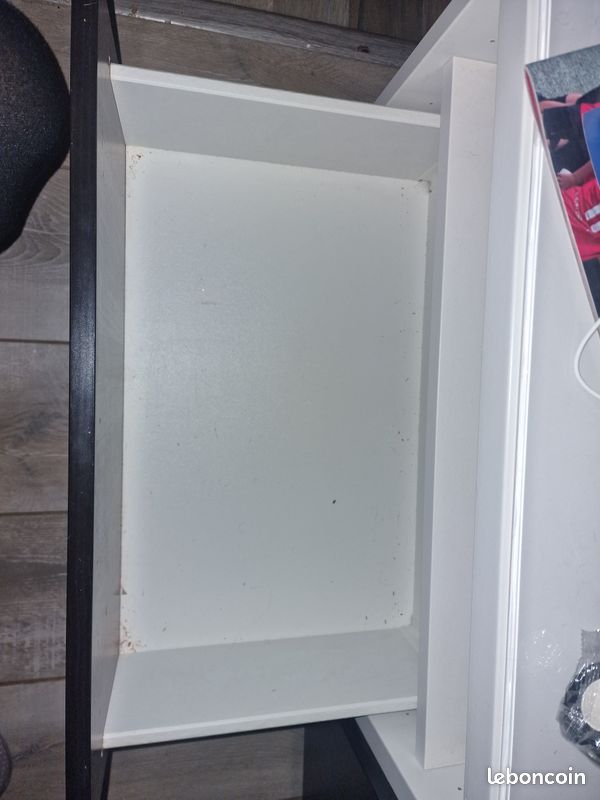 Meuble tele avec plateau en verre (image 3)
