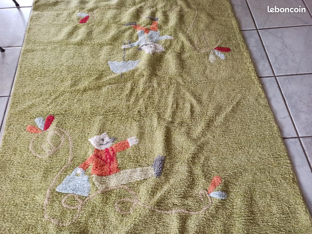 TAPIS ikea VERT 120x160 CHLOE03 (image 1)