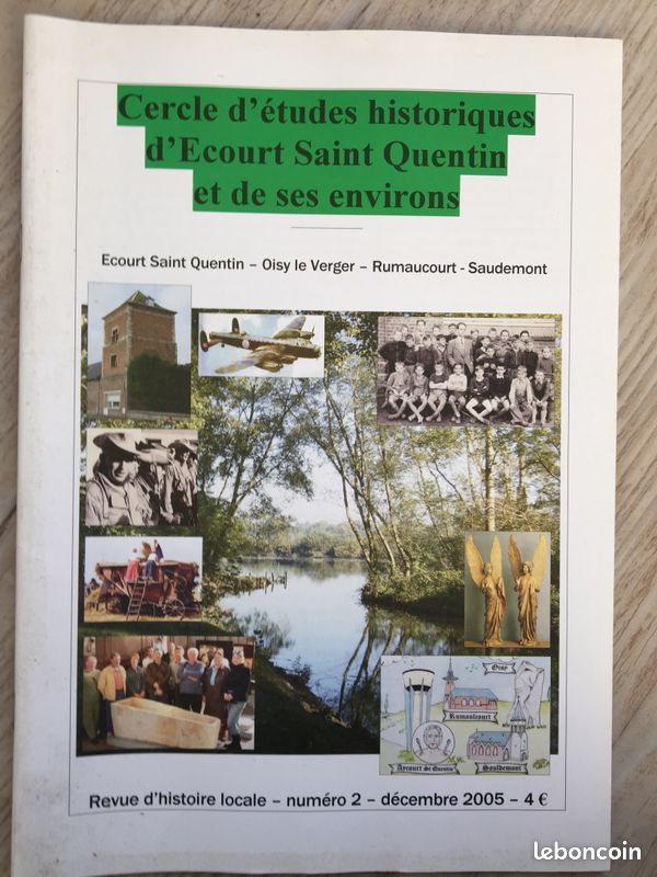 Cercle etudes historiques ecourt saint quentin et environs n°2 (image 1)