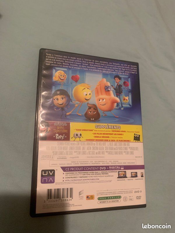 Le monde secret des emojis DVD neuf (image 2)