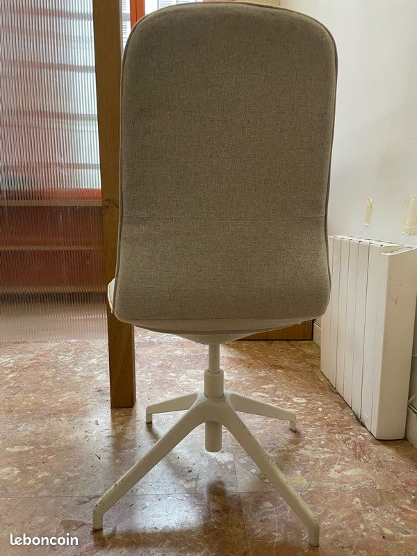 Siège blanc IKEA pivotant (image 3)