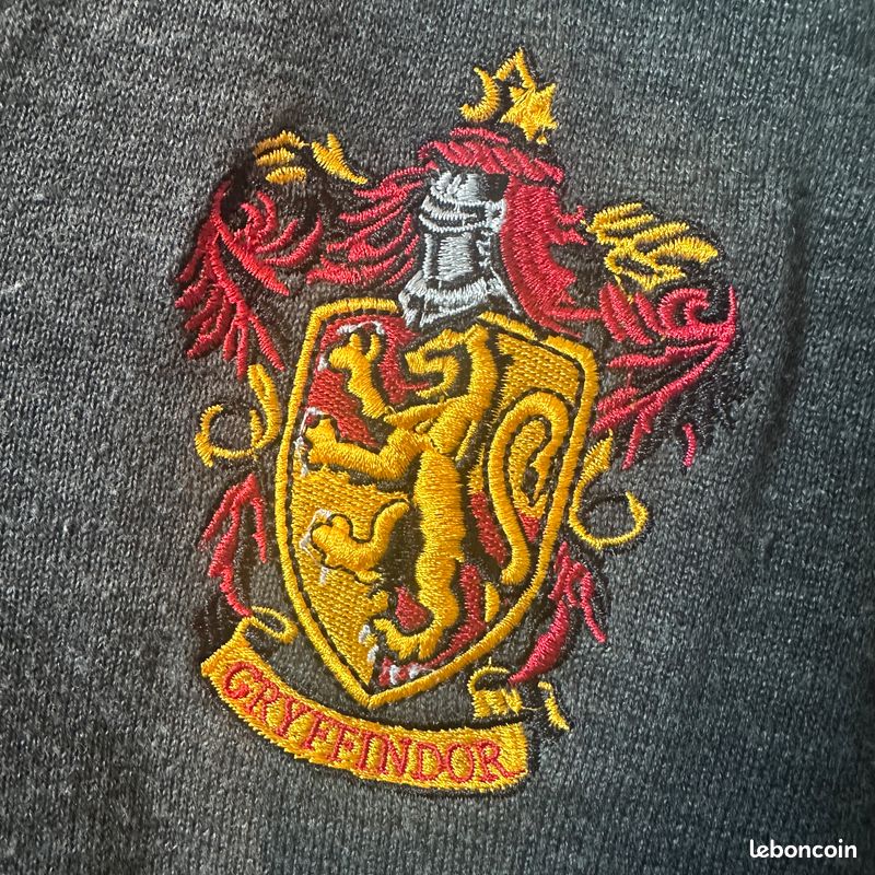 Pull Cardigan Femme Harry Potter Déguisement Gryffondor Gryffindor Poudlard Hogwarts Taille S (image 4)