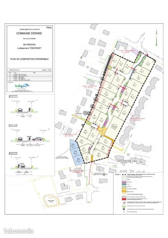 Terrain 472 m² Ernee · à Ernée · 39 500 €