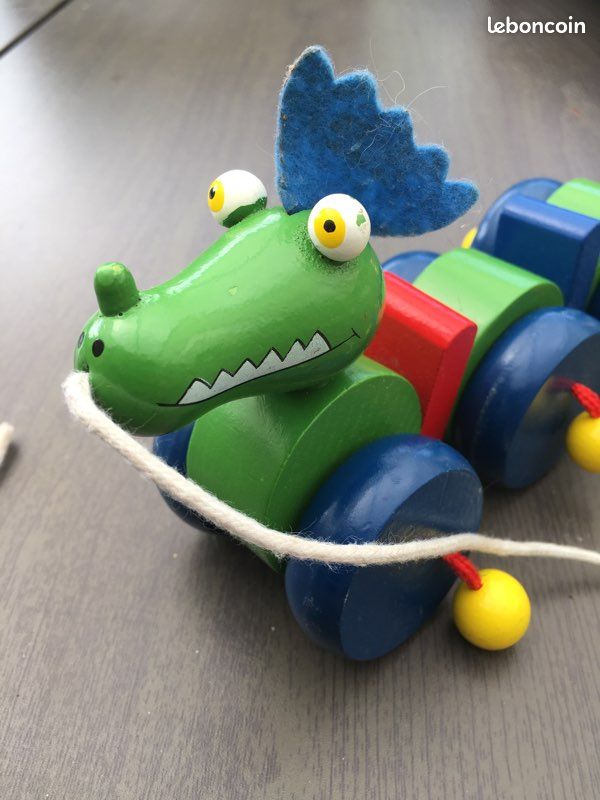 Dragon en bois articulé (image 2)