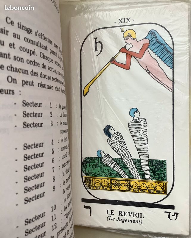 R. Falconnier. Les XXII lames hermétiques du tarot divinatoire Dessins de Mce Otto Wegener (image 2)
