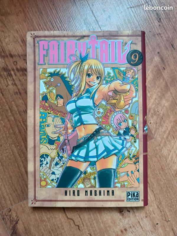 Manga Fairy Tail tome 9 (image 1)