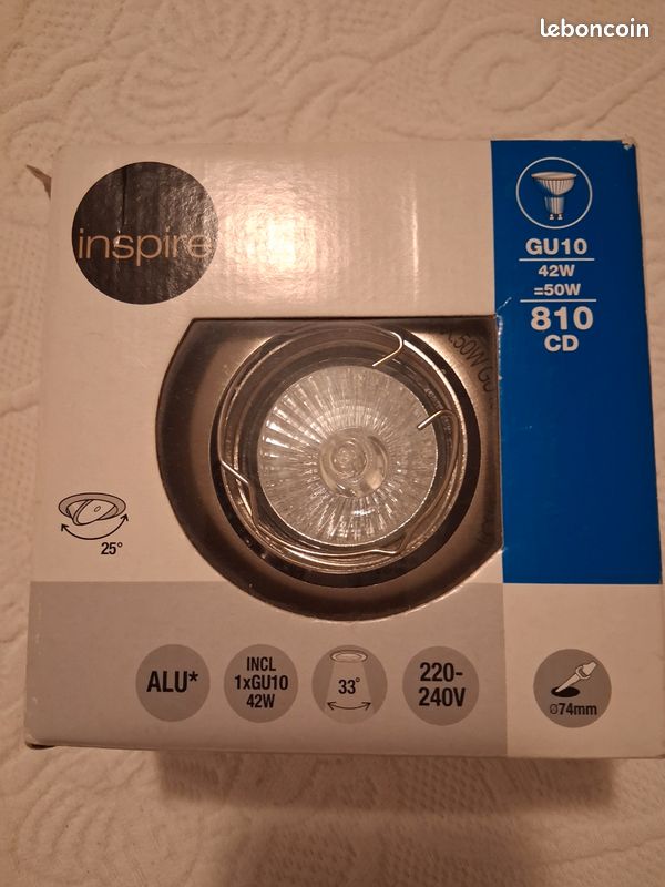 1 Spot acier Orientable (image 1)