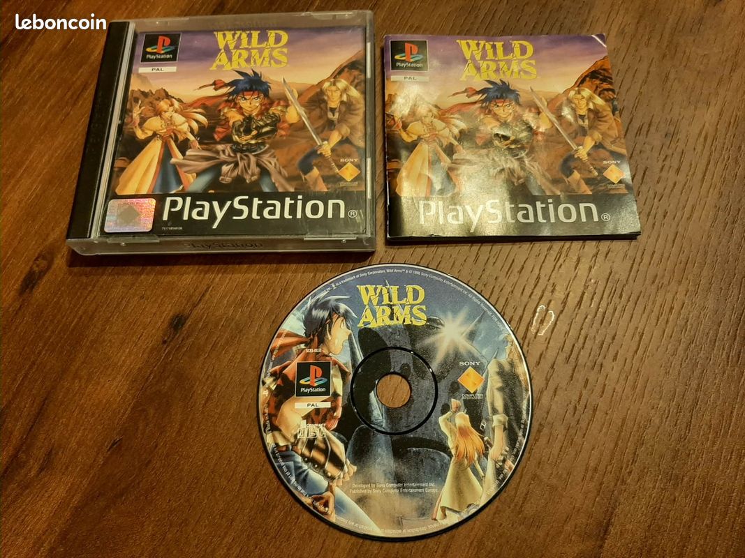 Wild Arms - jeu vidéo Jeux Playstation PS1 - Prix & Rareté