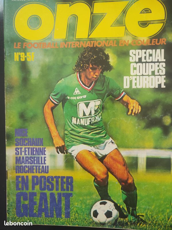 MAGAZINE FOOTBALL ONZE Mondial N° 181 En Bon Etat Avec Fiches + Poster