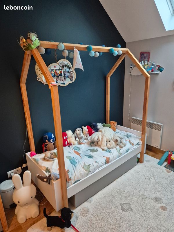 Lit cabane evolutif Bellamy Pinette (image 1)