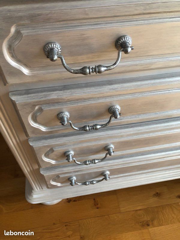 Jolie commode 4 tiroirs relookee (image 2)