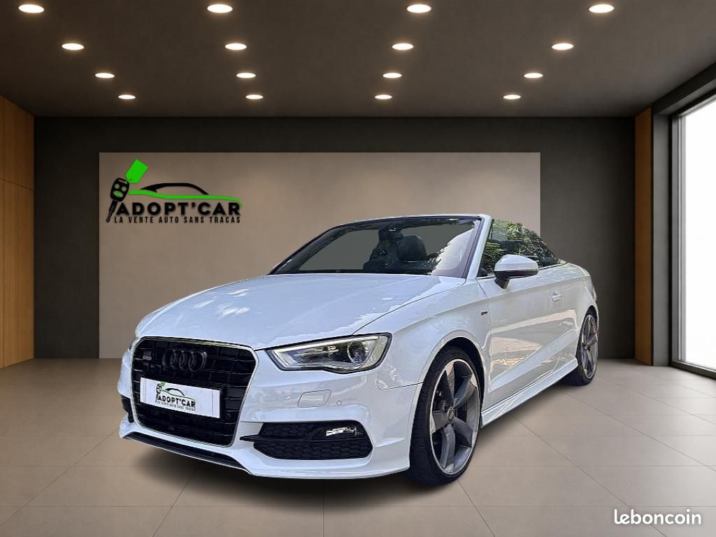 AUDI A3 Cabriolet 2.0 TDI - 150 - BV S-Tronic 8V CABRIOLET S Line (image 1)
