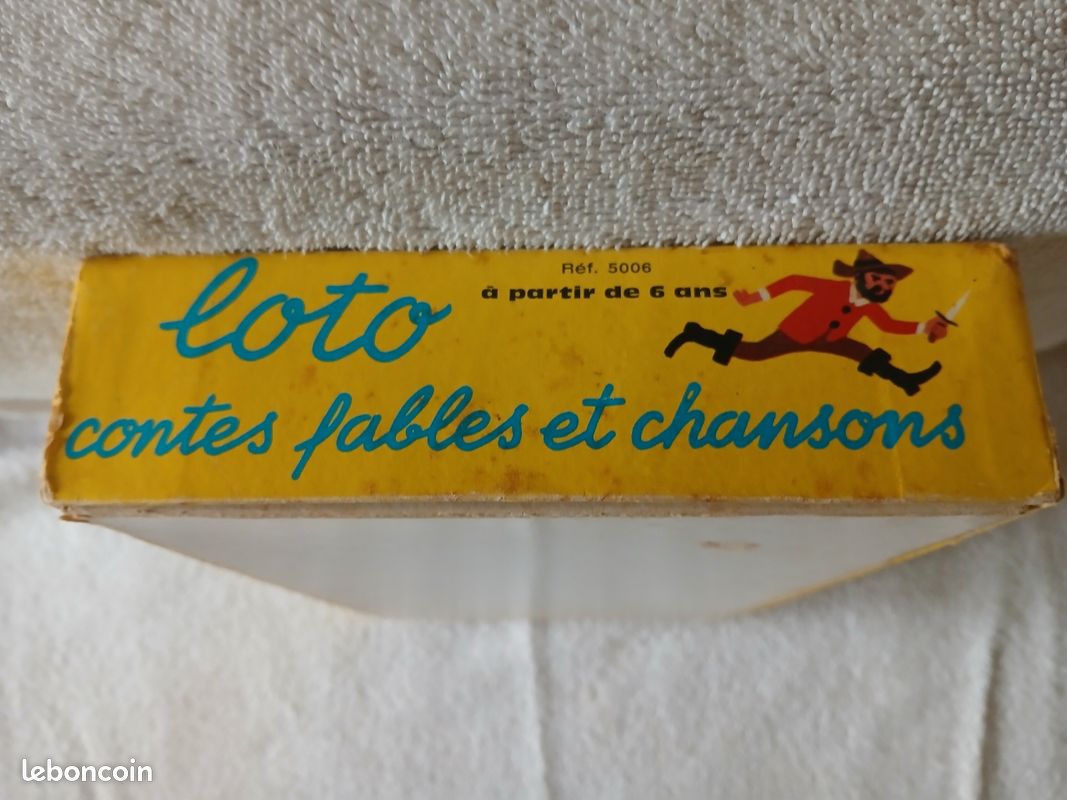 Loto volumerix contes fables et chansons. Jouet vintage (image 6)