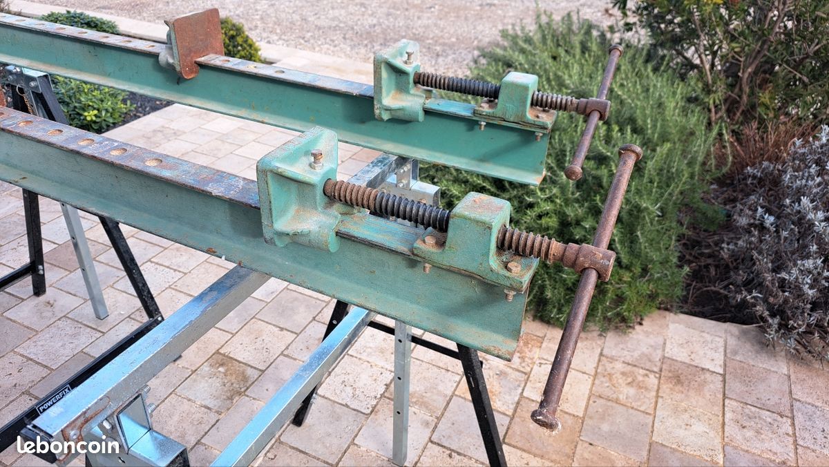 VINTAGE ANCIEN outil serre joint outil menuisier pour serrer les angles