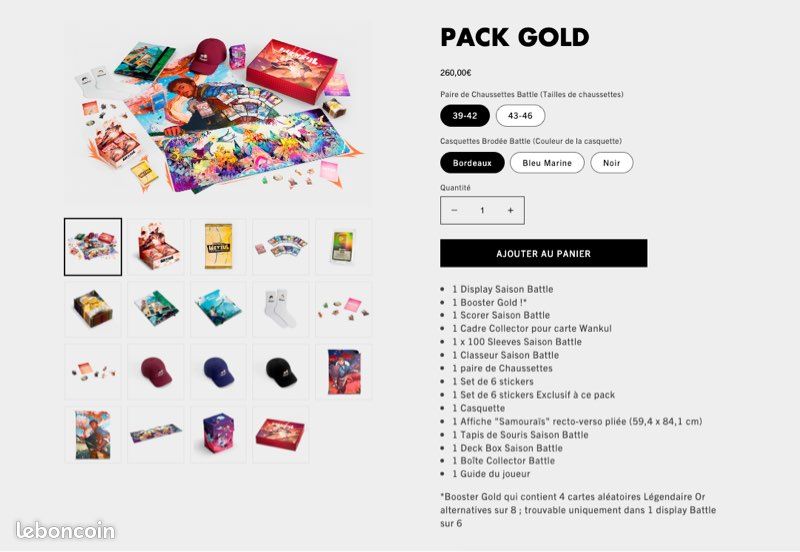 Carte Wonkul Pack GOLD (image 2)
