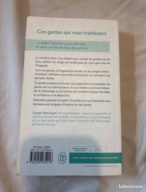 Livre ces gestes qui vous trahissent (image 2)