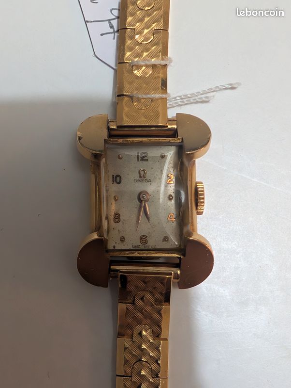 Ancienne montre dame mécanique plaqué or - Montres & Bijoux