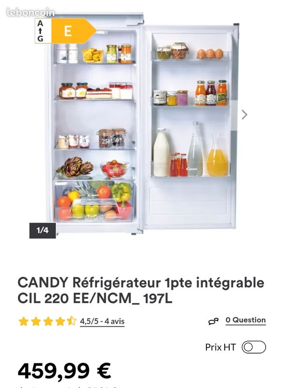 Ricambio Interno Frigorifero Candy Modello CIL220EE/N - Pezzo Di Ricambio Originale - Foto 13