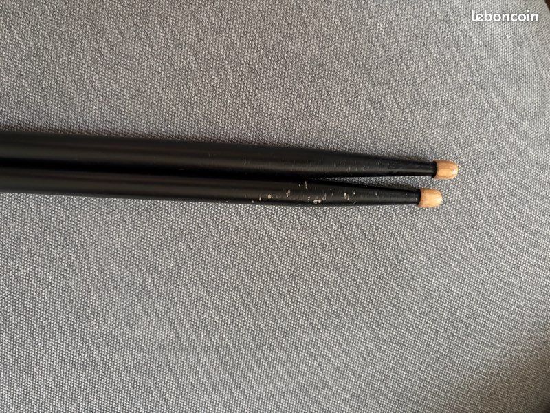 Pad entrainement batterie silver et baguettes (image 6)