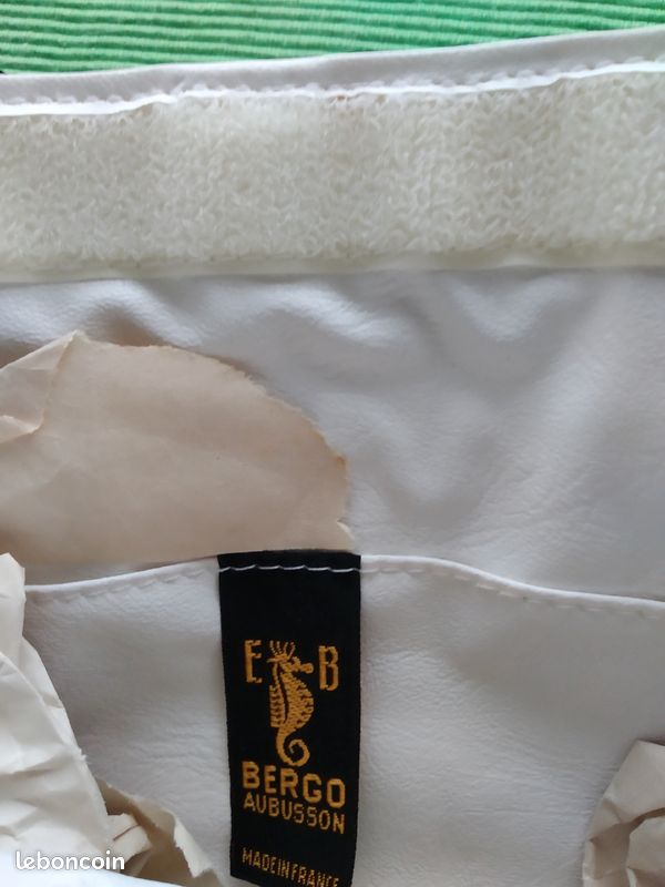 Pochette bergo blanche (image 2)