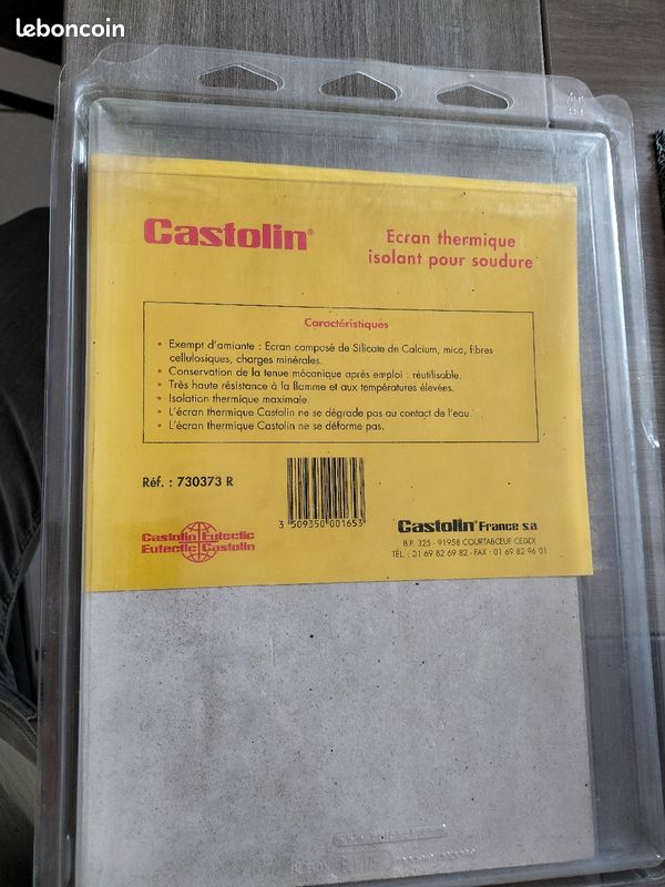 Écran thermique isolant pour soudure Castolin (image 1)