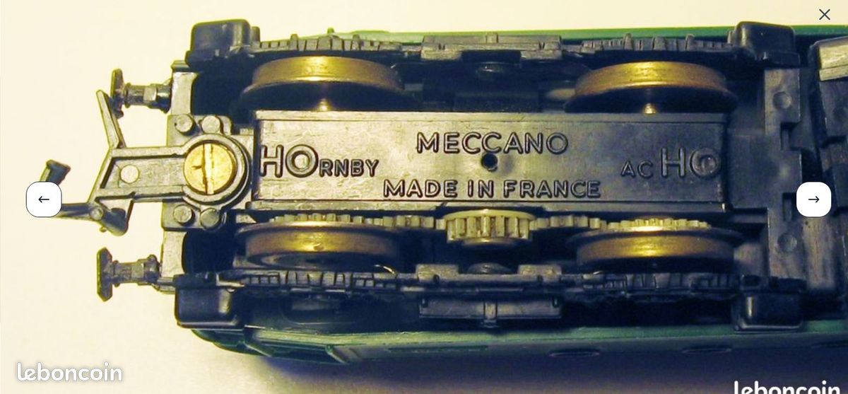 locomotive MECCANO HORNBY ACHO BB 8144.meccano hornby acho.locomotive