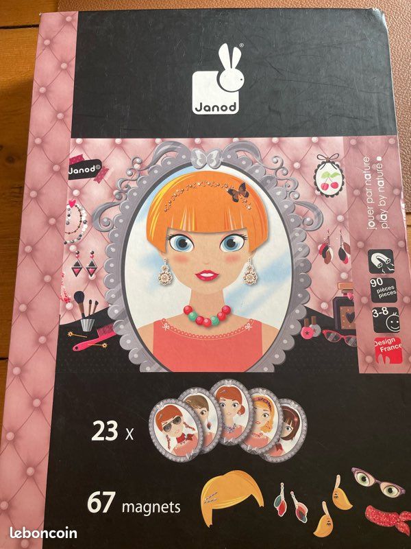 Jeux de magnets, habillage maquillage (image 2)