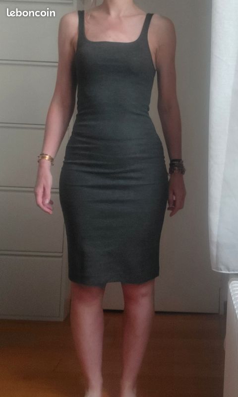 Robe Noire Sans Bretelles Zara Trafaluc - Taille S - Neuve Avec étiquette - Style Bodycon Stretch