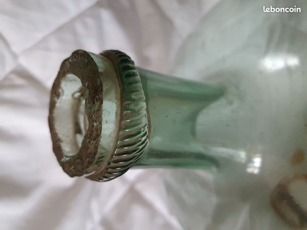 Ancienne bonbonne en verre (image 3)