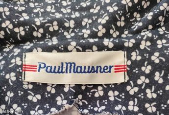 Robe PAUL MAUSNER Taille 46 - Sans Manches, Rouge, Avec Ceinture, Neuve Jamais Portée