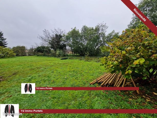 Terrain 600 m² Portets