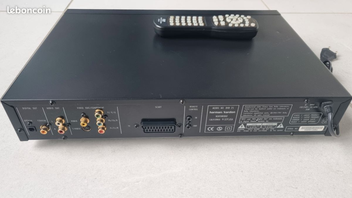 Lecteur DVD 25 Harman Kardon (image 3)