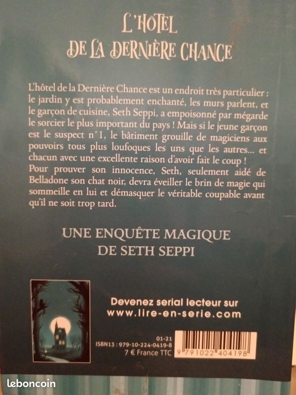 Livre de jeunesse l'hôtel de la dernière chance (image 2)