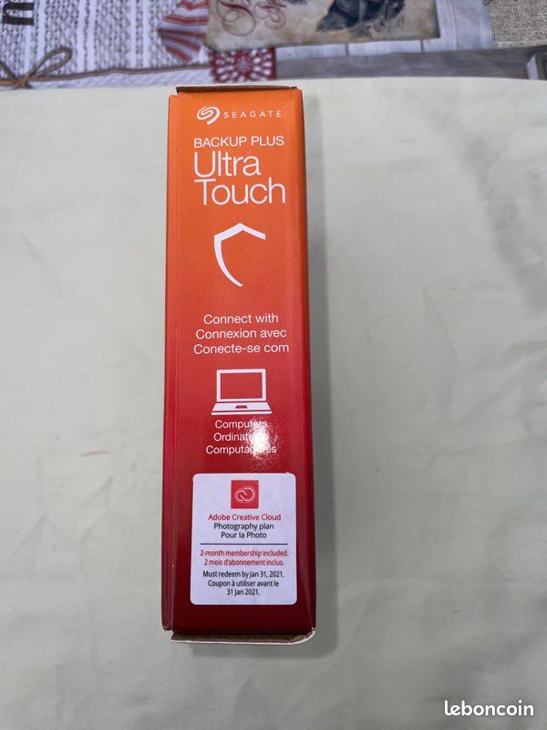 Disque dur portable SEAGATE backup plus ultra touch 2TB (image 4)
