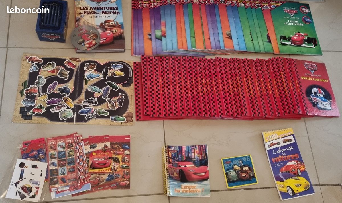 Lot livres CARS (image 1)