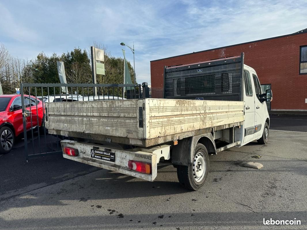 Renault Master PLATEAU CABINE APPROFONDIE 110CV 2.3DCI 7 PLACES 13250 ht BLUETOOTH/VITRES AV ELEC... (image 10)