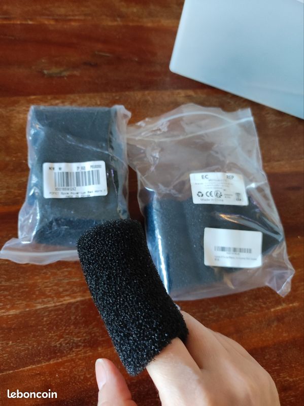 Lot de 9 mousses de filtration pour canne de filtration aquarium (image 1)