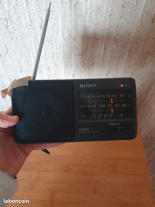 Radio portable Sony ICF 403L - Photo, audio & vidéo