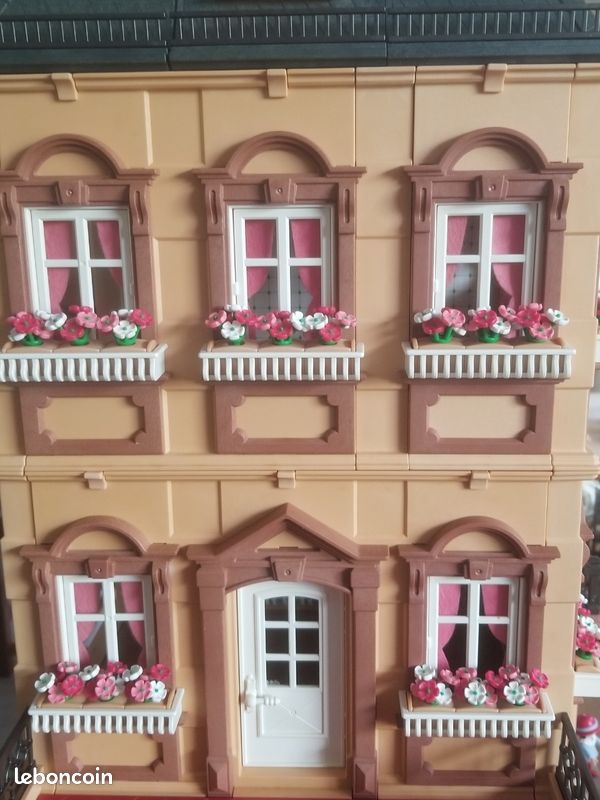 Maison playmobil belle époque 1900 avec étage supplémentaire ref 5300 et 7411 (image 3)