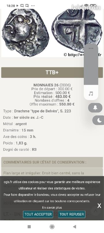 Monnaie gauloise (image 3)
